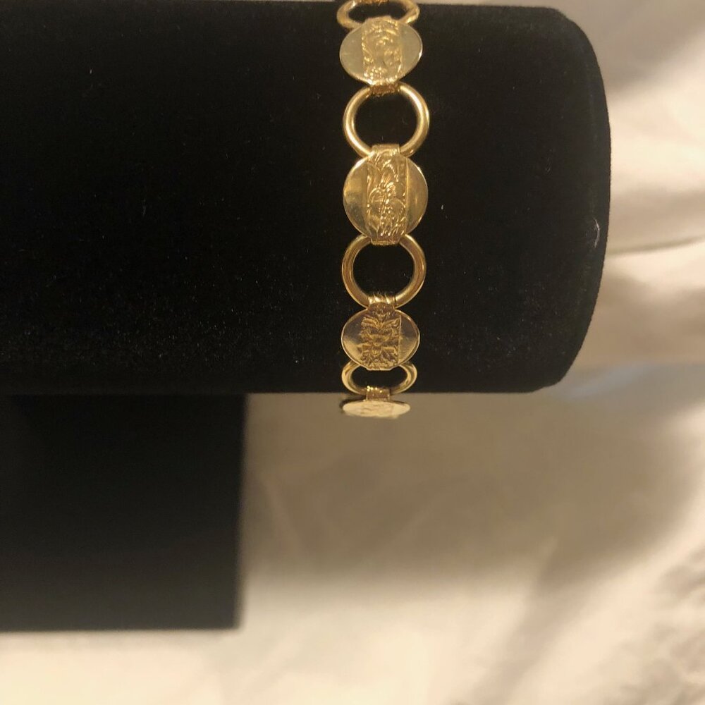 Sarah Conventry Gold Tone Bracelet